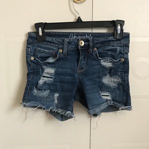 000 Aeropostale Midi Denim Shorts